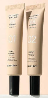 TRIMAY, Многофункциональный BB-крем - Full Cover 3-in-1 Max BB Cream SPF40 PA++ 02