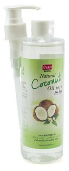 Banna, 100% кокосовое масло 250 мл - Coconut oil