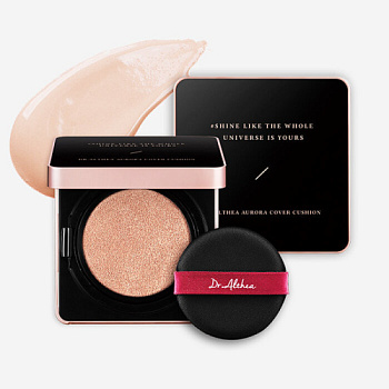dr.Althea, Тональный кушон для жирной и комбинированной кожи - Aurora cover cushion moisture 23