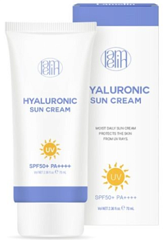 Lamelin, Солнцезащитный крем для всех типов кожи - Hyaluronic sun cream Spf