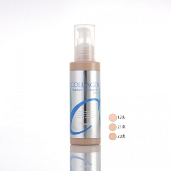 ENOUGH, Тональный крем с великолепной кроющей способностью - Collagen moisture foundation