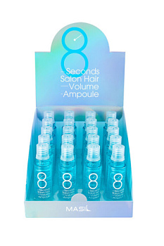 Masil, Восстанавливающая маска филлер для обьема волос -  Blue 8 second salon hair volume ampole